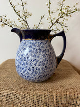 Load image into Gallery viewer, Ditsy Blue Floral Vintage Jug
