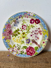 Load image into Gallery viewer, French Gien Bright Floral Plate
