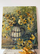Load image into Gallery viewer, Beautiful French Floral Oil on Canvas
