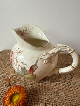 Load image into Gallery viewer, French Luneville Floral Jug
