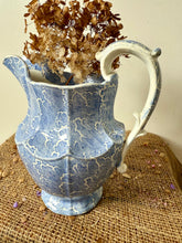 Load image into Gallery viewer, Elegant Blue and White Antique Jug
