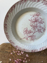 Load image into Gallery viewer, Pretty French Pink Ironstone Dish
