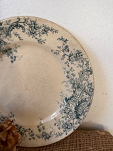 Load image into Gallery viewer, French Green Transferware Plate
