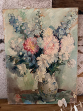 Load image into Gallery viewer, Stunning French Floral Oil on Canvas

