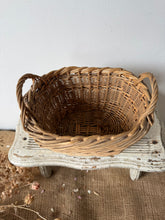 Load image into Gallery viewer, Cute French Vintage Miniature Champagne Basket
