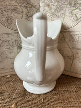 Load image into Gallery viewer, Crisp White French Ironstone Jug
