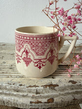 Load image into Gallery viewer, Gorgeous Pink French Ironstone Cup
