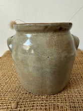 Load image into Gallery viewer, French Mottled Grey Confit Pot
