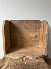 Load image into Gallery viewer, Fabulous Bleached Wooden Washbox
