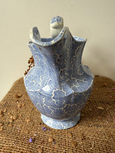 Load image into Gallery viewer, Elegant Blue and White Antique Jug
