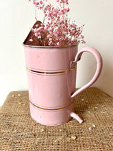 Load image into Gallery viewer, French Pink Enamel Spouted Jug
