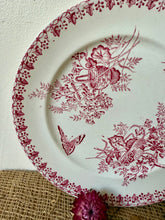 Load image into Gallery viewer, French Pink Ironstone Plate
