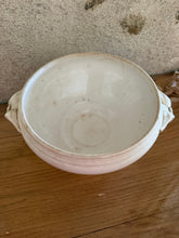Load image into Gallery viewer, French Sarreguimes Neutral Ironstone Soupiere
