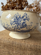 Load image into Gallery viewer, Large French Blue Transferware Soupiere
