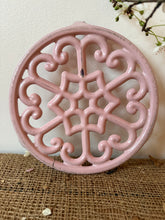 Load image into Gallery viewer, French Vintage Pink Trivet
