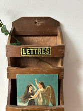 Load image into Gallery viewer, French Vintage Wooden Post Organiser
