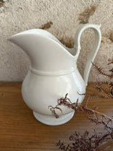 Load image into Gallery viewer, Simple French Crisp White Ironstone Jug

