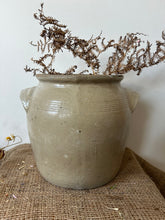 Load image into Gallery viewer, Beautiful French Medium Sized Muted Confit Pot
