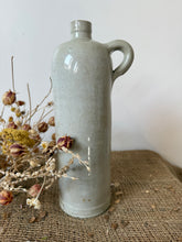 Load image into Gallery viewer, French Vintage Tall Stoneware Bottle
