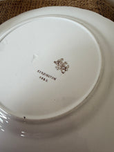 Load image into Gallery viewer, French Ironstone Brown Swallow Plate
