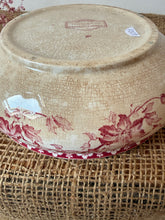 Load image into Gallery viewer, French Sarreguimes Buttery and Crazed Deep Bowl
