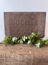 Load image into Gallery viewer, French Rustic Vintage Chocolat Menier Tin
