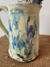 Load image into Gallery viewer, Gorgeous Greens &amp; Blues French Savoie Jug
