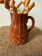 Load image into Gallery viewer, French Vintage Slip Ware Pottery Jug
