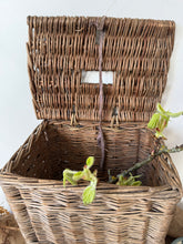 Load image into Gallery viewer, Vintage Wicker Fishing Basket
