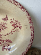 Load image into Gallery viewer, French Buttery Pink Transferware Plate
