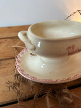 Load image into Gallery viewer, French Pink Ironstone Little Sauce Pot
