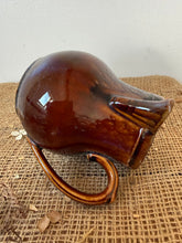 Load image into Gallery viewer, French Conker Brown Vintage Chocolat Jug
