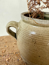 Load image into Gallery viewer, French Vintage Earred Confit Pot
