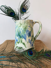 Load image into Gallery viewer, Gorgeous Greens &amp; Blues French Savoie Jug
