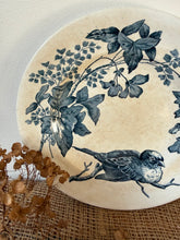 Load image into Gallery viewer, Dark Blue French Transferware Plate
