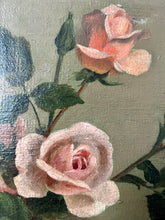 Load image into Gallery viewer, Original Vintage Rose Oil on Canvas
