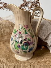 Load image into Gallery viewer, Pretty Floral Ironstone Jug
