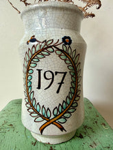 Load image into Gallery viewer, Stunning French Tin Glazed Apothecary Jar
