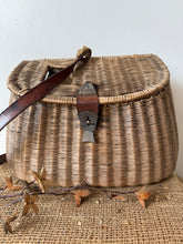 Load image into Gallery viewer, Beautiful French Wicker Fishing Creel
