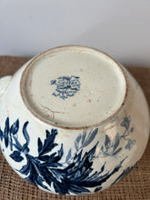 Load image into Gallery viewer, French Blue and Off White   Ironstone Jug
