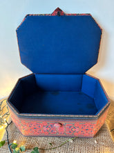 Load image into Gallery viewer, Vintage French Fabric Sewing/Storage Box
