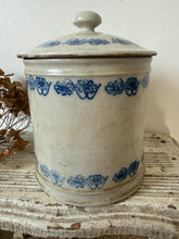 Load image into Gallery viewer, Lovely Large Lidded Vintage St Uze Farine Jar
