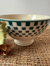 Load image into Gallery viewer, French Green Checked Cafe au Lait

