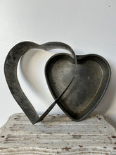 Load image into Gallery viewer, Set of 2 Vintage Heart Tins
