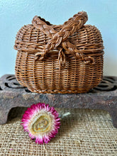 Load image into Gallery viewer, French Miniature Wicker Basket
