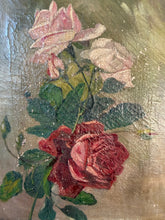 Load image into Gallery viewer, French Antique Roses Oil on Canvas
