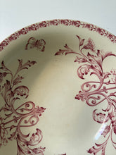 Load image into Gallery viewer, French Pink Transferware Wash Bowl

