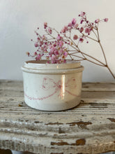 Load image into Gallery viewer, Pink and White Ironstone Pot
