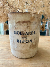 Load image into Gallery viewer, Rare Ironstone Huge Moutarde de Dijon Pot
