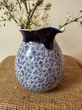 Load image into Gallery viewer, Ditsy Blue Floral Vintage Jug
